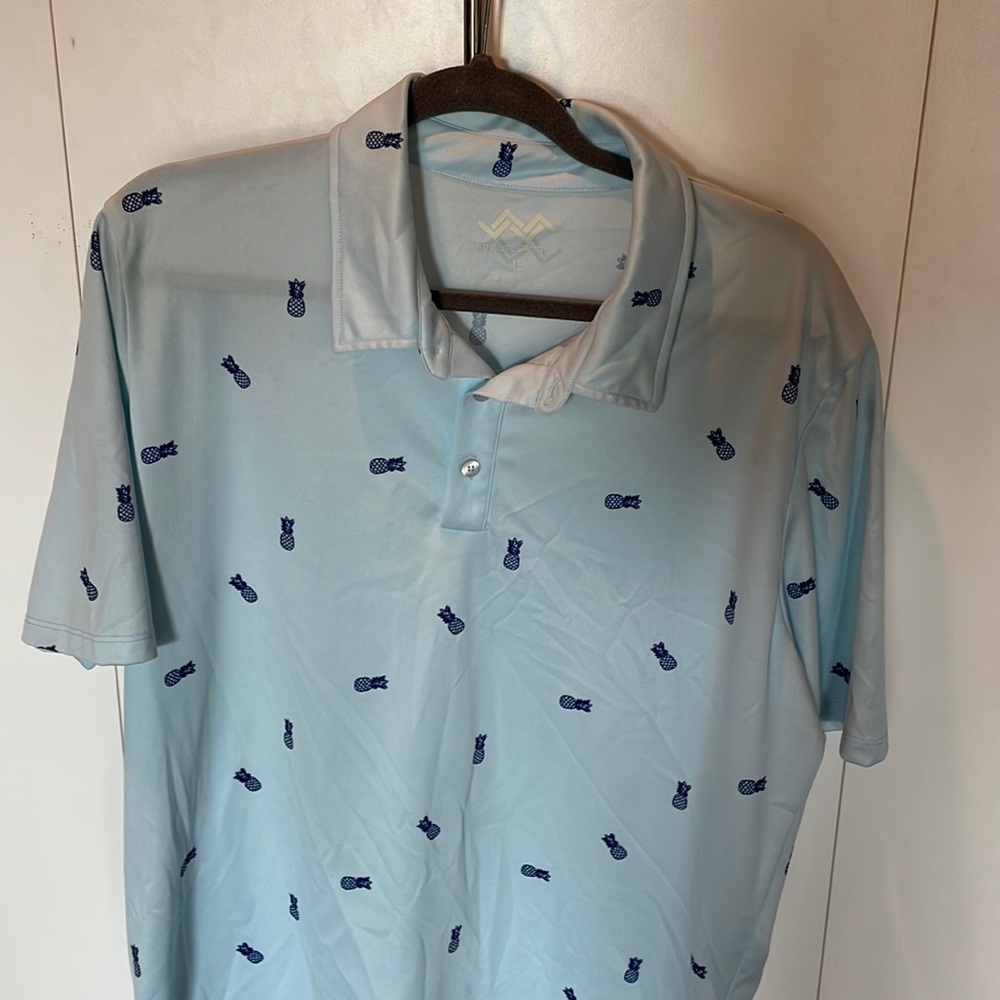 Like new Scout Pineapple golf shirt. L.